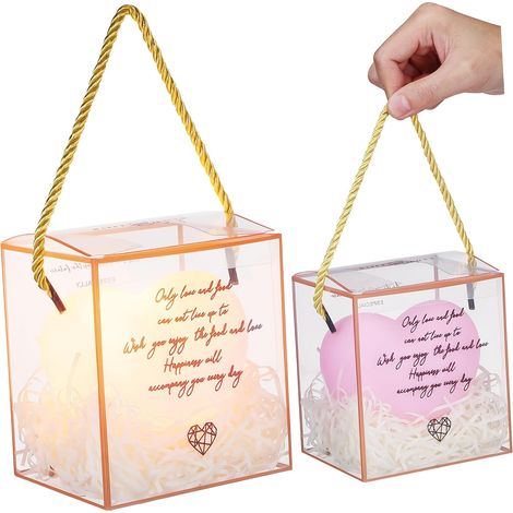 Veilleuse en Pvc de Cœur pour Chambre, Lampe de Chevet Mignonne et Romantique, pour Décoration Maison et Anniversaire, Lumière Douce et Portable (1/5)