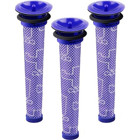 Filtre Dyson V6,Préfiltre dyson dc62 v6 v7 v8, Aspirateur,Accessoires Rechange Filtre Pré Moteur AIPERQ (1/4)