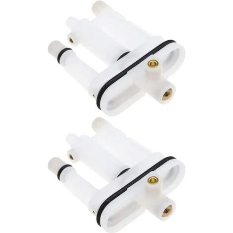 Lot de 2 gicleurs principaux 596521, plastique résistant, compatible moteur série 450E, pièce rechange carburateur (1/5)