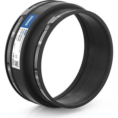 CR Adapterkupplung CAC 3600, bis 0,6 bar (335-360mm auf 295-320mm), EPDM / V2A