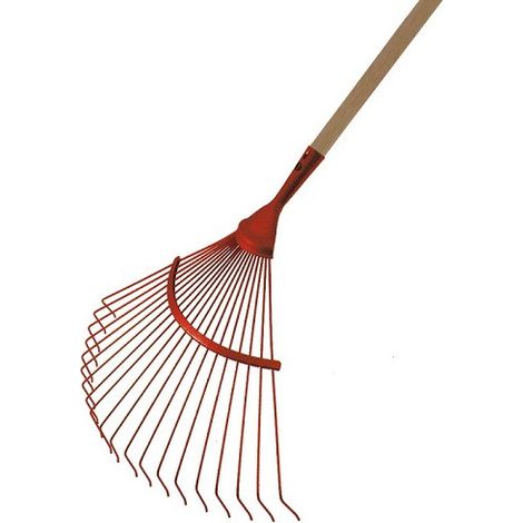 Rastrillo Mermier Essentiel 22 púas acero redondo 110 cm