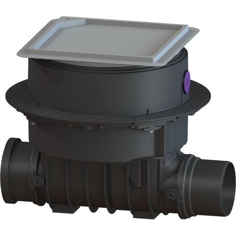 - Dispositif anti-retour Staufix SWA DN 150, plaque de base, carrelable