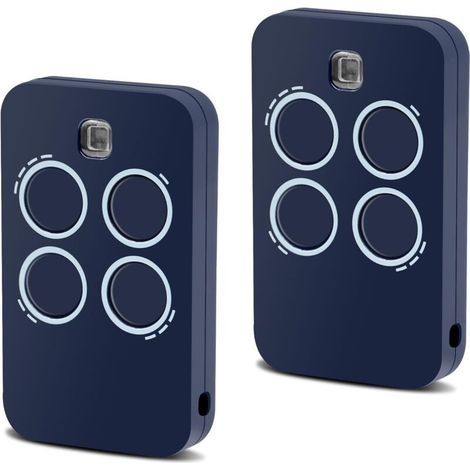 Pieces 433MHz Garage Door Remote Control Transmitter, 4 Channel Door Remote Control Compatible with XT4 433 RC Code 787456 (1/5)