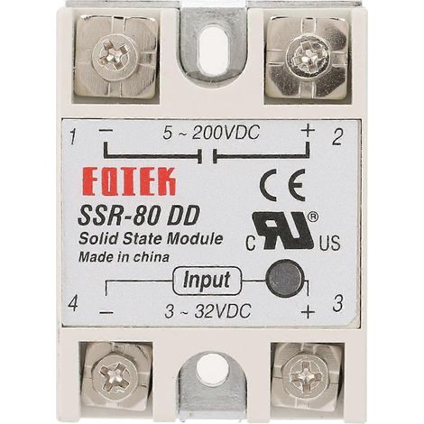 Industrielles DCAC-Halbleiterrelais SSR80DD 80A 332 VDC bis 5200 VDC (1/4)