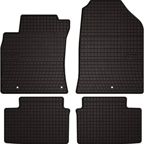 Alfombrillas de goma para coche: Hyundai i30 III fastback, hatchback, station wagon (2016-) - negras, ajustadas
