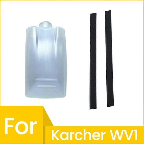 Ensemble de remplacement pour réservoir d'eaux usées de la machine de nettoyage de vitres Karcher WV1, pièce détachée 4.633-122.0 (1/5)
