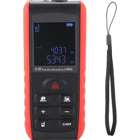 KXL-E E40 Tragbarer digitaler Laser-Entfernungsmesser zur Distanzmessung (1/5)