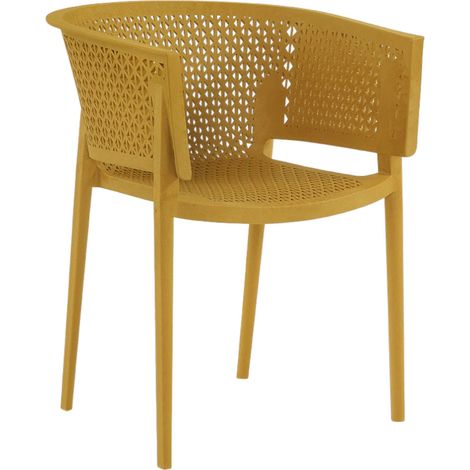 Fauteuil FREEDOM en polypropylène style contemporain pour extérieur