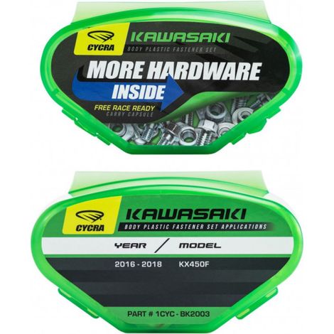 JEU DE Fixation KAWASAKI 450 2018 (1/4)