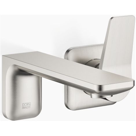 DO WT-Wand-EHM sans raccord de vidange LISSE 36860845 Platine brossé (1/4)