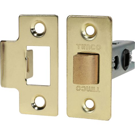 TIMCO Economy Tubular Latch Electro Brass - 67mm