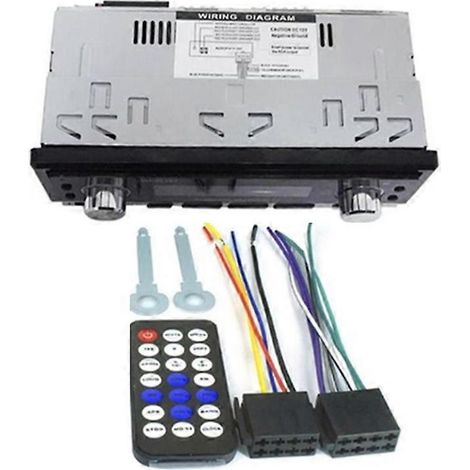 Autoradio MP3 Bluetooth double prise USB avec fonction de charge rapide, lecteur de cartes sans fil FM 24 V pour camions, 12 V haute fidélité (1/5)