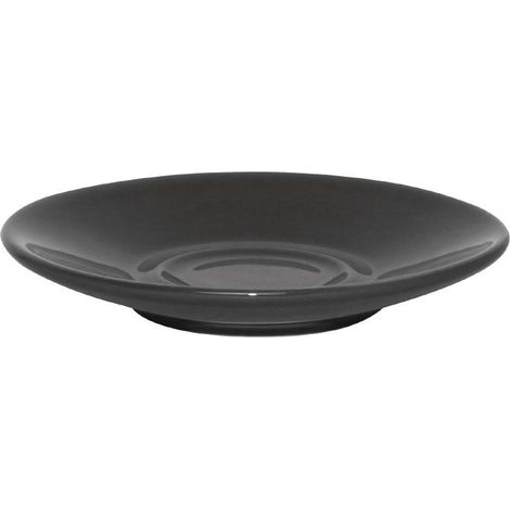 Soucoupe pour Tasse Expresso Grise Lot de 12 Olympia (1/2)