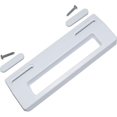 Poignée de porte universelle de réfrigérateur blanc réglable de 80mm à 150mm, polyvalent et pratique