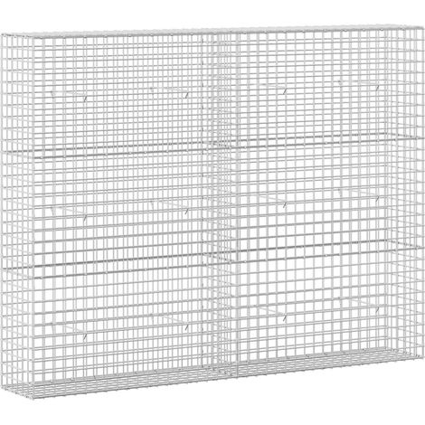 Gabione mit 5 mm Draht und 5x5 cm Maschen 200x30x150 cm vidaXL