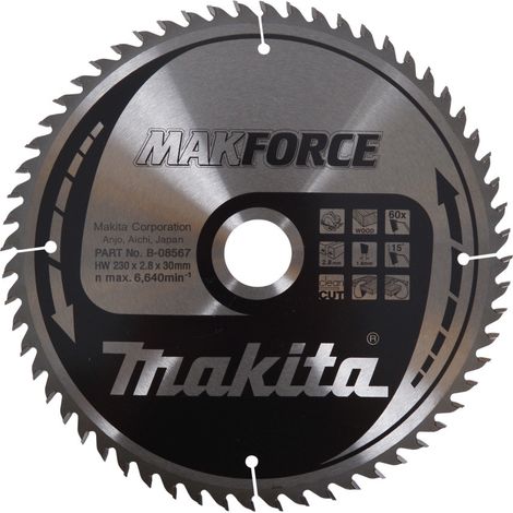 LAM TCT SPE BA 230/30/60 BOIS MAKITA B-08567
