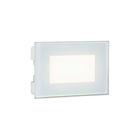 Encastré Verre 3W Led 3000K ligne prise blanche (1/4)