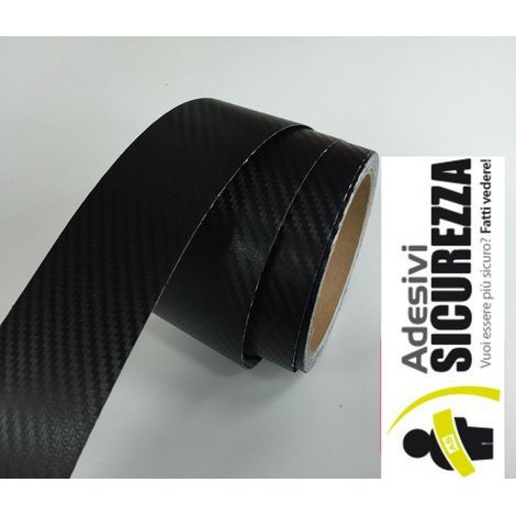 Nastro car wrapping in carbonio 3D a strisce da 25/50mm x 5 Metri Misura - 2,5cm x 5 Metri (1/2)
