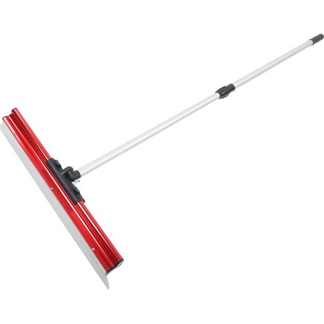 GARRYFIZH Ensemble d'outils pour plaques de plâtre, Lisseuse en aluminium acier inoxydable, Manche extensible, Boîte de rangement plastique (1/5)