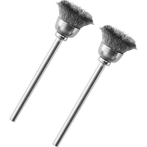 Brosse pinceau en acier Ø 13 mm - Proxxon
