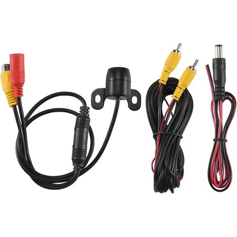 Mini cámara trasera para coche, cámara de visión trasera de respaldo con diseño de mariposa, cámara de visión trasera lateral delantera para coche. (1/5)