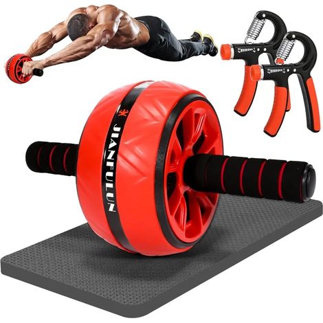 Roue abdominale, idéale pour les exercices abdominaux et le renforcement des muscles du tronc. (1/5)