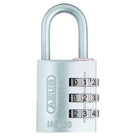 ABUS 466137-145/20TITANIO Candado aluminio combinacion 20 mm 3 dígitos titanio