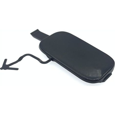 71104-T7A-000 Kompatibel mit Honda HR-V Vezel Anhängerabdeckung, schwarze Abdeckung für den vorderen Stoßfänger-Abschlepphaken, Ösenabdeckung --