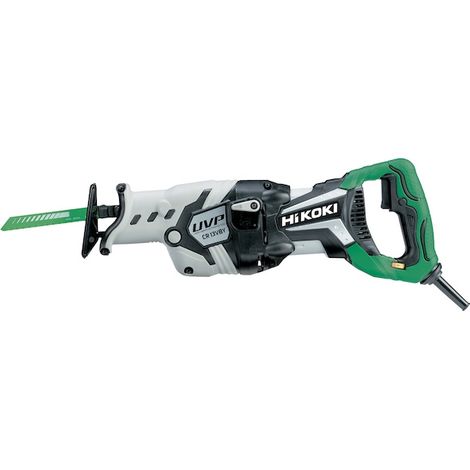 Hitachi – Scie sabre filaire 1150W 300mm pendulaire CR13VBYWSZ – Vitesse 0-3000 tr/min – Coupe rapide métal et bois – Coffret inclus (1/5)