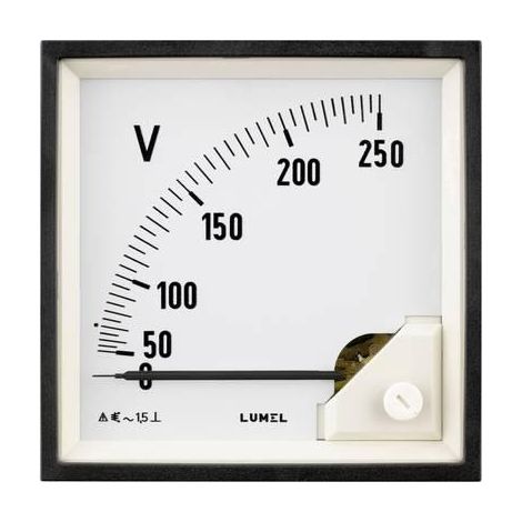Strumento di misura Lumel EA19 display 0 a 500 V
