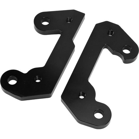 Motorrad-Fußrasten hinten aus Aluminiumlegierung, modifiziertes Zubehör, kompatibel mit NIJIA 400 (2018–2021), schwarz (1/5)