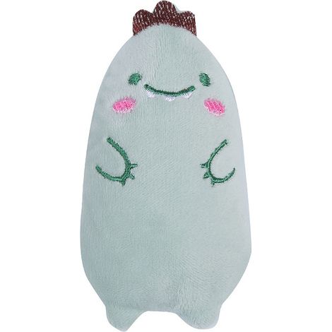 Jouet en peluche à l'herbe à chat pour chat Jouet à mâcher interactif amusant pour chaton Jouet à mâcher pour chat petit monstre (1/2)