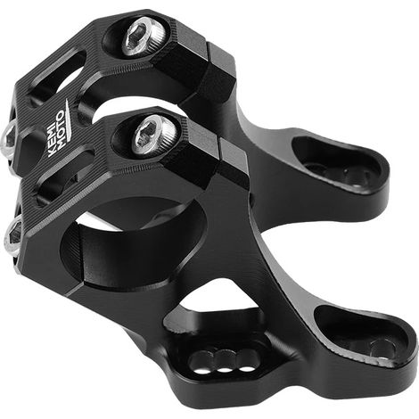 Soporte elevado para manillar, aluminio 6061, altura ajustable de 5 a 10 cm. (1/2)