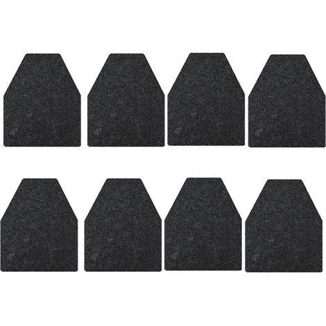 Lot de 8 tapis d'urinoir pour hommes, antidérapants et absorbants, jetables. (1/5)