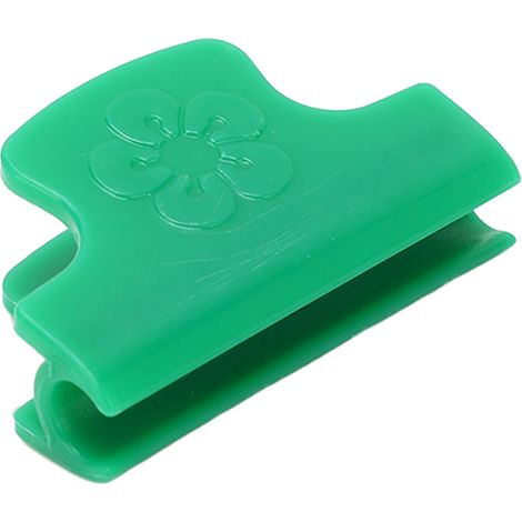 100 colliers de serrage en plastique de 6 mm pour films de serre, accessoires de fixation pour bâches de serre (1/5)