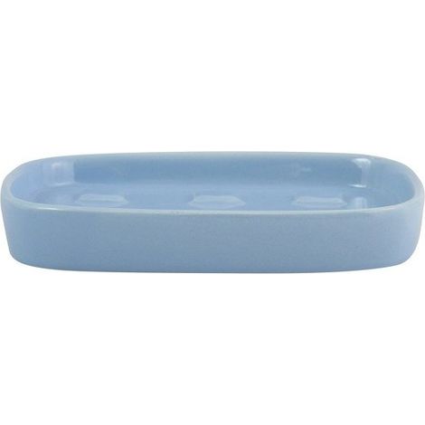 Porte Savon Céramique LOUISE Bleu Pastel MSV