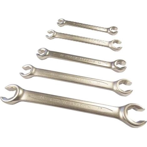 Oc-Pro – 8–19 mm Sechskant-Rohrschlüssel – Optimaler Halt für Muttern und Schrauben – Komplettes Set für Sanitär- und Maschinenbau (1/5)