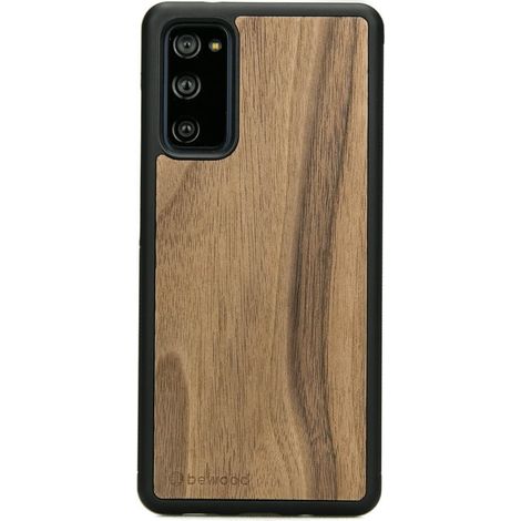 Custodia in legno per Samsung Galaxy S20 FE NOCE AMERICANO (1/4)