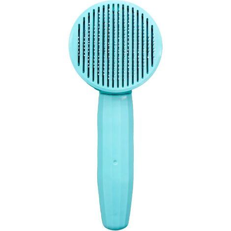 Outil de nettoyage pour animaux, peigne démêlant, peigne à aiguilles ouvre-nœuds, vert (1/5)