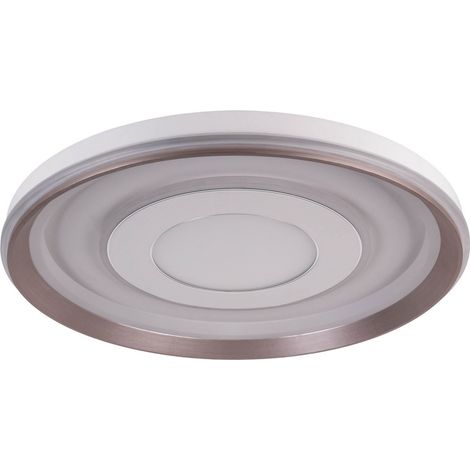 Naeve DOIRA Plafonnier semi-encastré à LED intégré à intensité variable, blanc 3 000-6 500 K, télécommande (1/5)