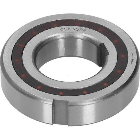 Einweglager mit Keilnut, Stahl, Industriezubehör 6207 CSK35PP 35 x 72 x 17 mm