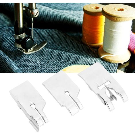 3-teiliges Set aus 1/4-Zoll-Quiltfüßen zum Kantenverbinden für Industrienähmaschinen (1/5)