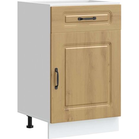 Maison Exclusive - Base da Cucina Kalmar Rovere Artigianale in Legno Multistrato