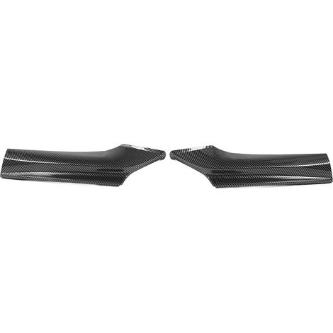 Paire de spoilers avant réducteurs de traînée pour pare-chocs, coins déflecteurs style carbone, compatible Série 5 F10 F11 M Sport 2010-2016 (1/5)