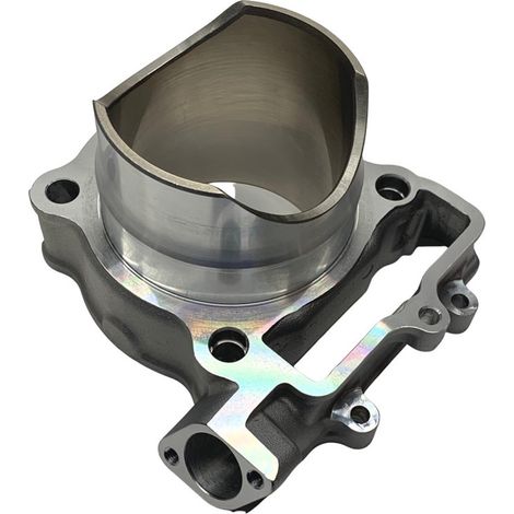 Motorcycle engine block compatible with Kawasaki KX250F cylinder liners, 77mm piston liners, 2009-2016 (1/4)