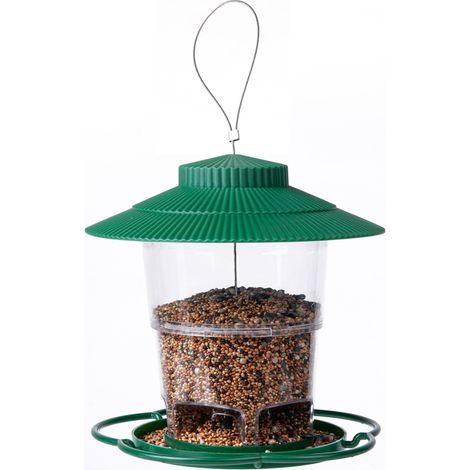 Faltbarer und tragbarer Vogelfutterspender für den Außenbereich, wetterfest für Garten, Terrasse und Hof (1/5)
