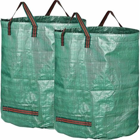 2X Sacs de Jardin 500L indéchirables 80x100CM (1/4)