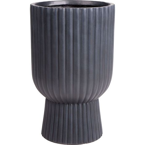 Plant Pot TAXODIUM 34 cm Graphite Grey