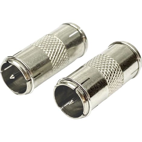 Schnellanschlussadapter F-Stecker / F-Stecker (1/3)
