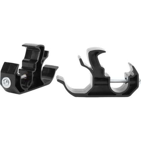 Support de montage de lampe de poche, 4 portes illimitées JL 2018-2025, installation sans perceuse, support de support de lampe de (1/4)